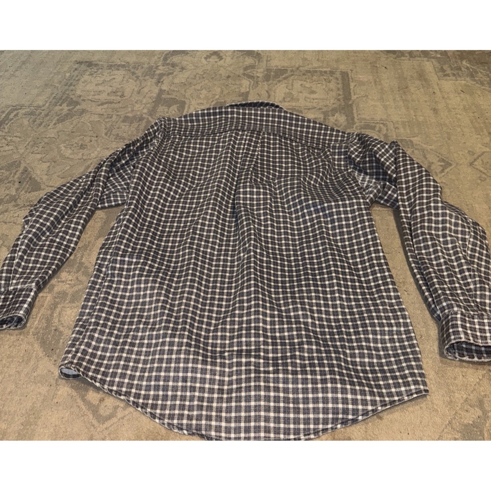 Bulwark Plaid  Long Sleeve Shirt FR Flame Resistant CAT2 2112 Mens Sz Medium - Picture 2 of 6